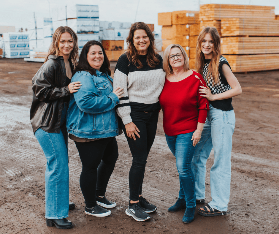 Group of women smiling outdoors